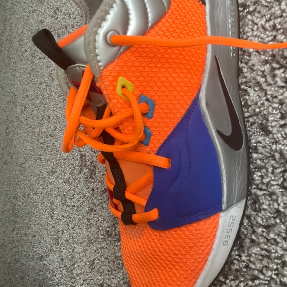 Sneakers Scarpe Nike Nasa George Nike Nasa Orange Paul George